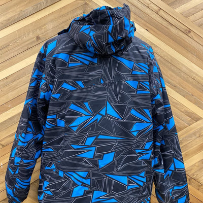 Firefly Kids' Colorful Winter Jacket: blue, black-men-LG