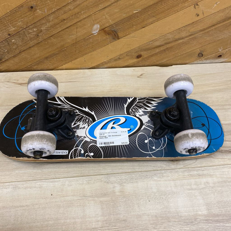 Rawlings - Mini Skateboard: black, blue-unisex-