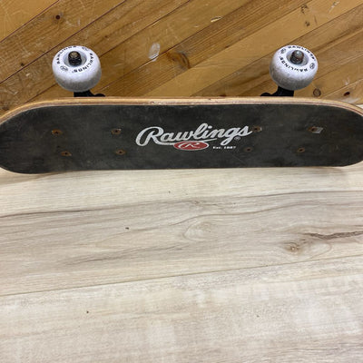 Rawlings - Mini Skateboard: black, blue-unisex-