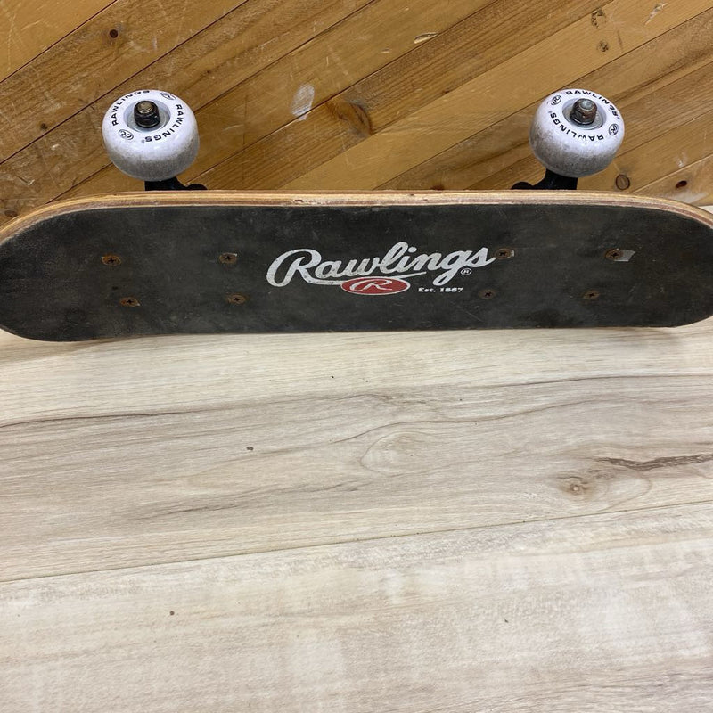 Rawlings - Mini Skateboard: black, blue-unisex-