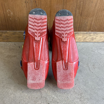 Salomon - Men's Crossmax 10.0 Downhill Ski Boots: Red/Blue/Yellow-men-28/28.5