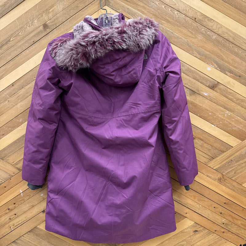 The North Face - Kids 550-Fill Down Parka - MSRP $340: Purple-children-LG (14/16Y)