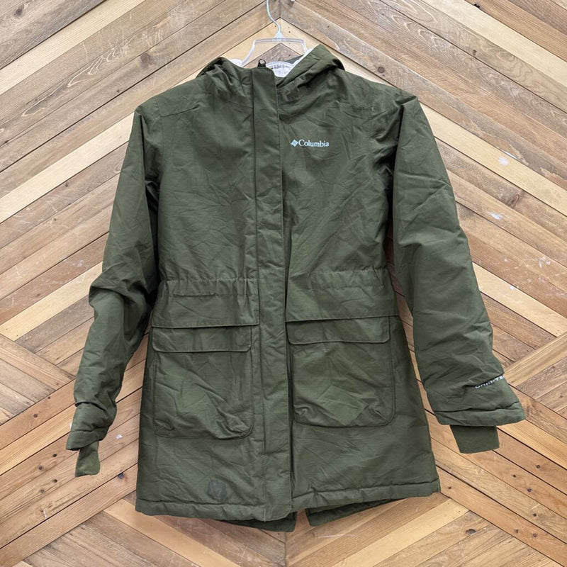 Columbia - Kids Omni-Tech Parka - MSRP $170: Green-children-LG (14/16Y)