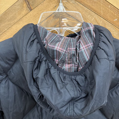 The North Face - Kids Reversible 550-Fill Down Puffer Jacket - MSRP comp $200: Black/Brown/Pink-children-LG (14/16Y)