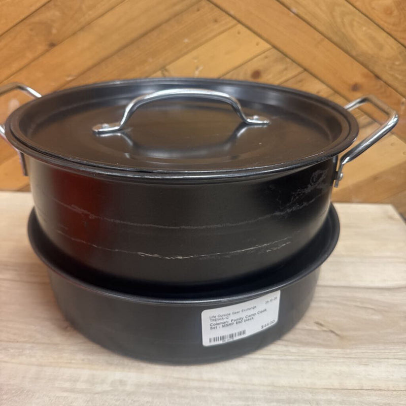 Coleman- Family Camp Cook Set - MSRP $90: black-unisex-