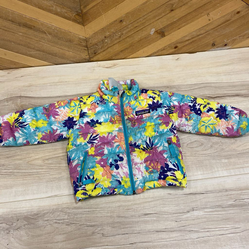 Patagonia - Baby Down Sweater Jacket - MSRP $135: Teal/Pink/Yellow-children-12-18M