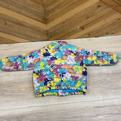 Patagonia - Baby Down Sweater Jacket - MSRP $135: Teal/Pink/Yellow-children-12-18M