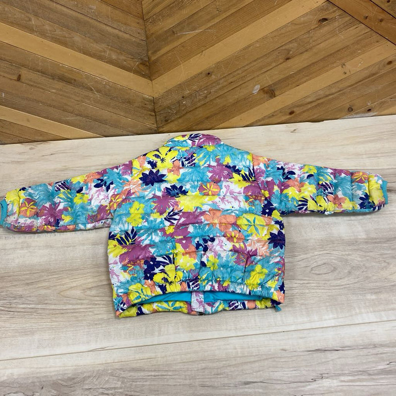 Patagonia - Baby Down Sweater Jacket - MSRP $135: Teal/Pink/Yellow-children-12-18M