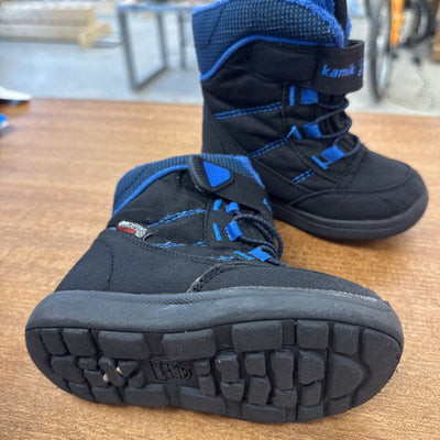 Kamik - Toddler Winter Boots - MSRP $60: Black/Blue-infant-9T