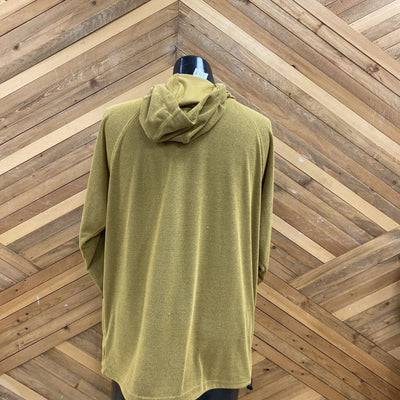 Zorali - Men's Hooded Air-Grid Fleece - MSRP $150: Mustard Yellow-men-XL*
