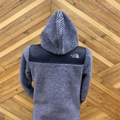 The North Face - Children's Fleece Zip Up - MSRP $70: Grey-children-14/16Y
