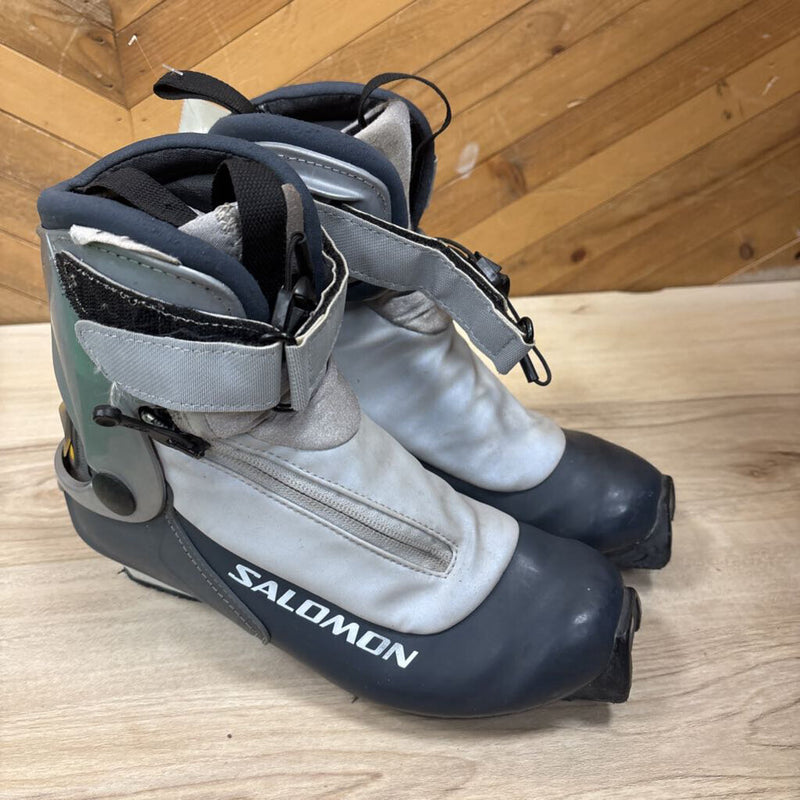 Salomon - SNS Profil Skate Ski Boots: Grey/Yellow-women-38