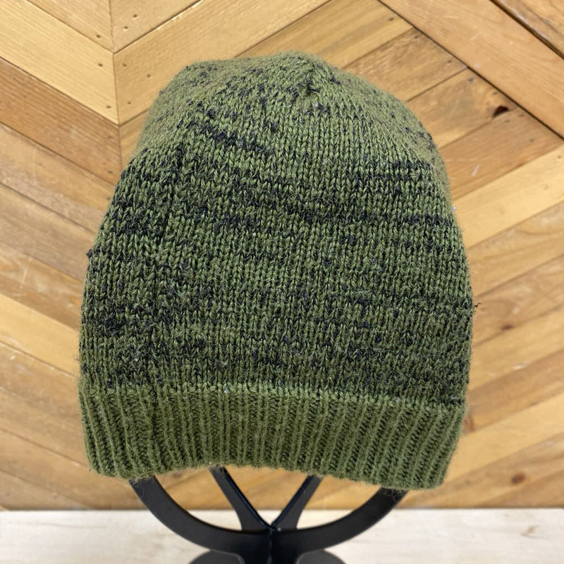 Ripzone- Knit Beanie Hat: Olive Green-unisex-