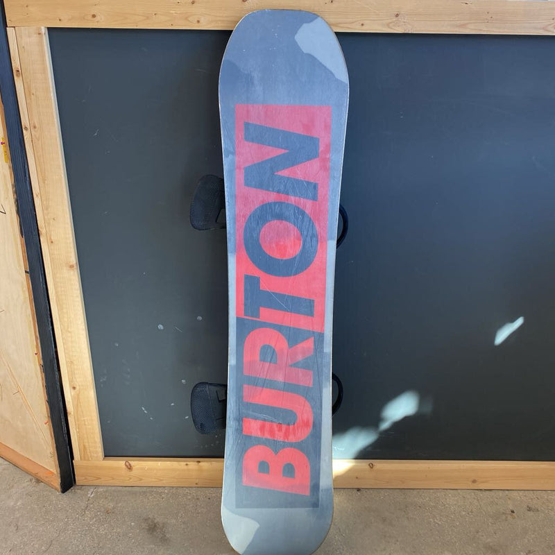 Burton - Process Smalls Youth Snowboard - Burton Infidel Bindings - MSRP comp $600: Black/Blue/Red--130cm