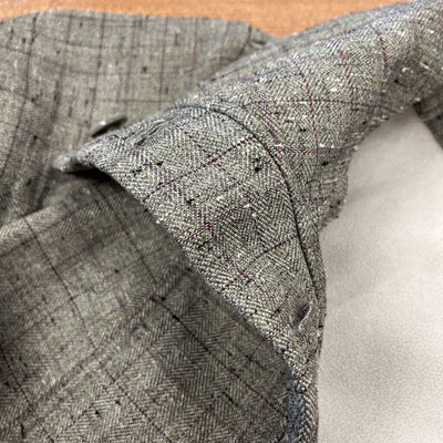 Lole - Women's Fleece-Lined Button-Up Mid-Length Jacket: Grey/White-women-MD