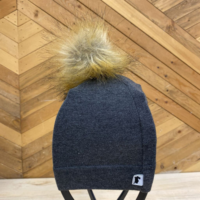 Little & Lively- PomPom Beanie : Grey -children-
