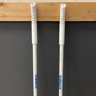 Swix- Cross Country Ski Poles : white Blue --130cm