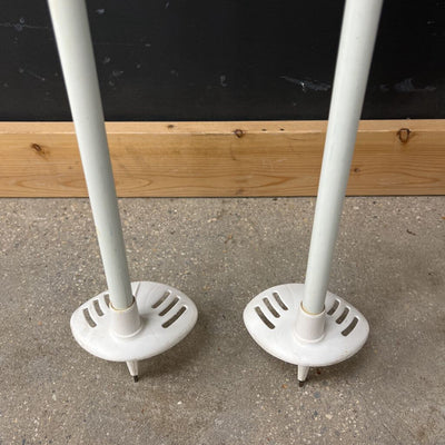 Swix- Cross Country Ski Poles : white Blue --130cm