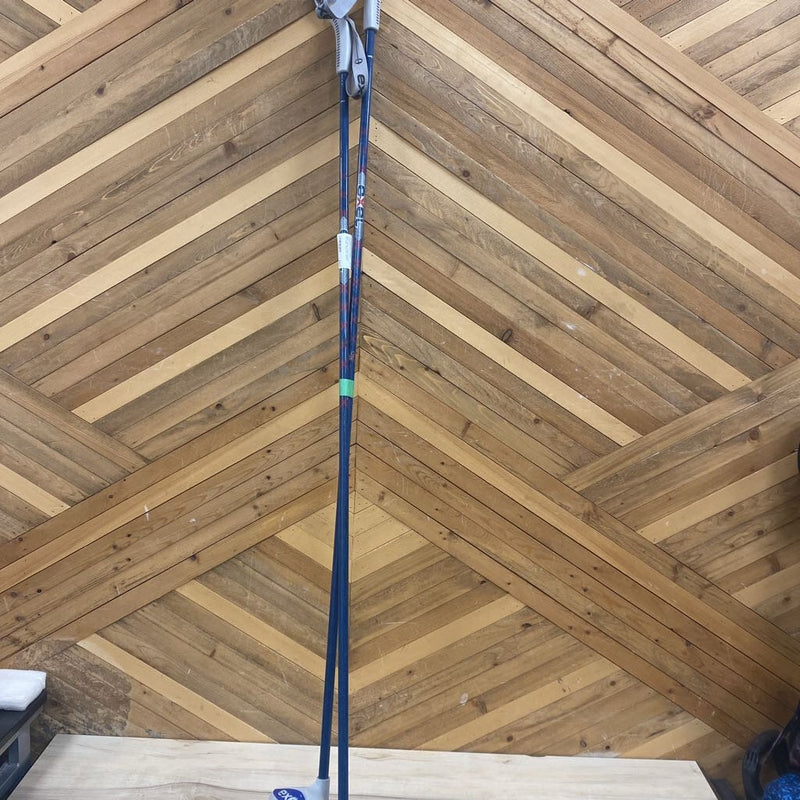 Exel- Astron Cross Country Ski Poles : Blue Red --140cm