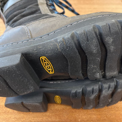 Keen - Women's Tall Leather Winter Boots: Brown/Black/Grey/Blue-women-W8