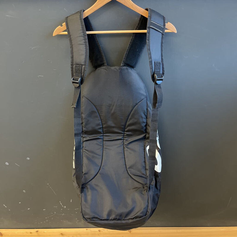 Asics - Mesh Gear Duffle Bag Backpack: Black --