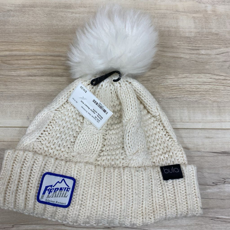 Fernie - Alpine Resort Knit Beanie: white-unisex-