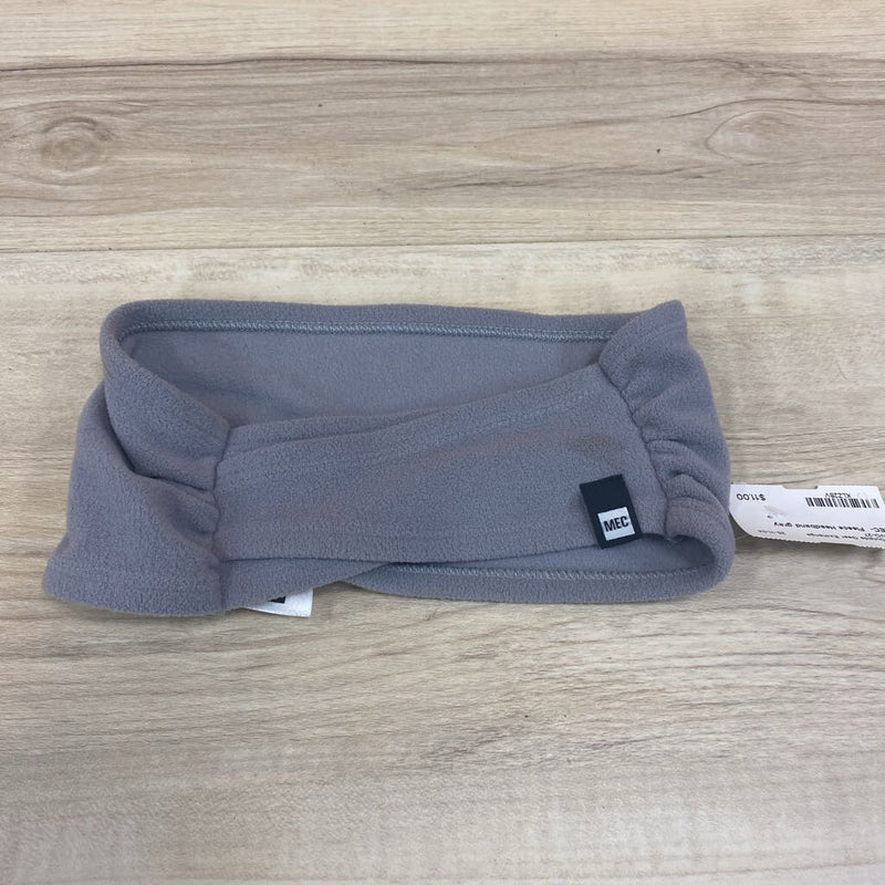 MEC- Fleece Headband: gray-unisex-