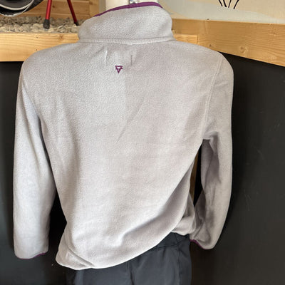 Liv Outdoor - Women's Fleece: Grey/Purple-women-MD