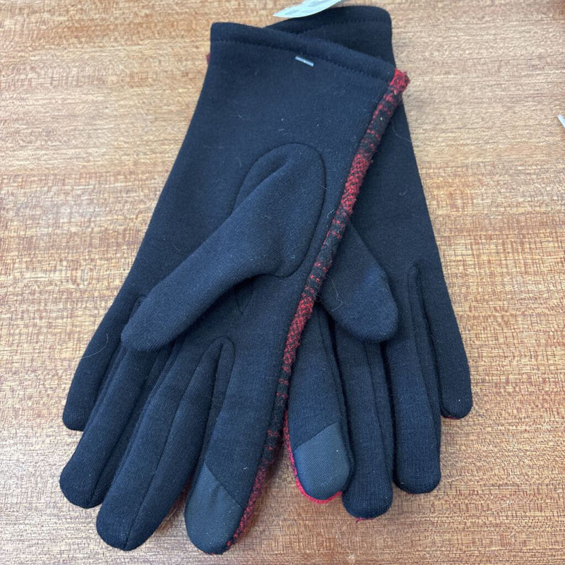 Gloves- : Black/Red-unisex-SM