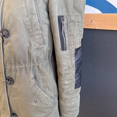 Vero Moda - Women's Winter Jacket : Green/Grey/Pink-women-SM