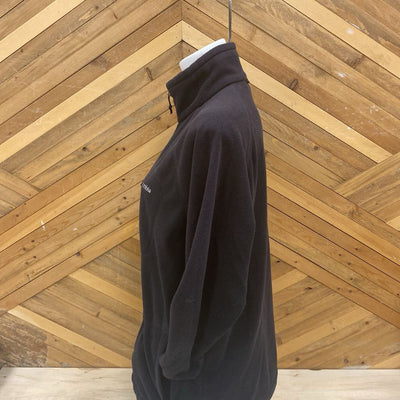 Columbia- Women's Zip Up Fleece- MSRP $100: black-women-MD