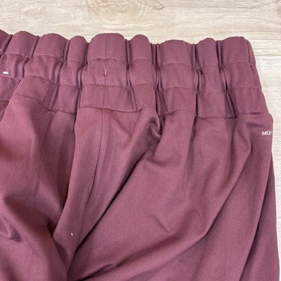 Mondetta - Women's performance Joggers - MSRP $79: Burgundy-women-SM