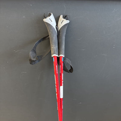 Swix - Jr cross Aluminum XC Ski Poles - MSRP $40: red-children-120cm