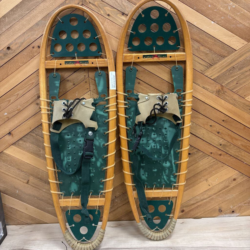 Tubbs Frontier Snowshoes: gray, green-unisex-36