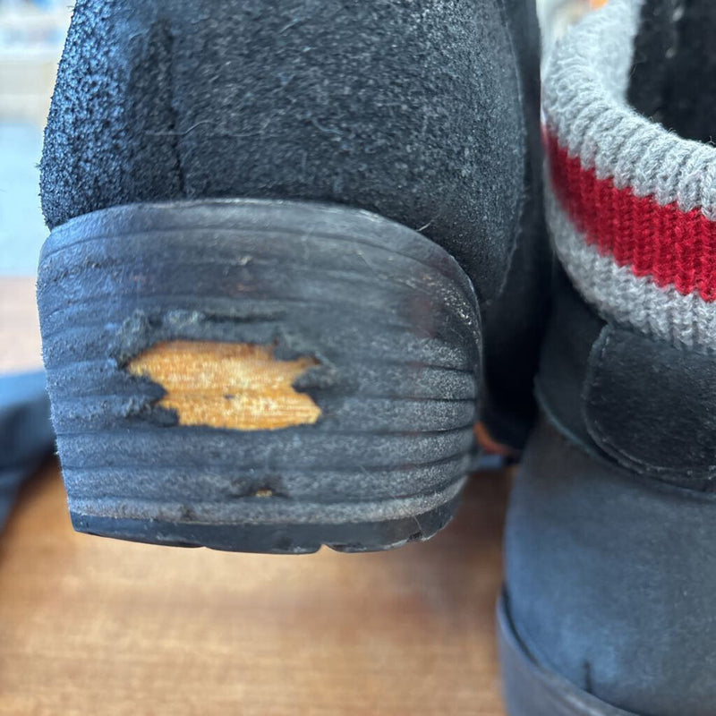 Royal Canadian Grizzly- Brenton Waterproof Boots- MSRP $210: black/red-unisex-8