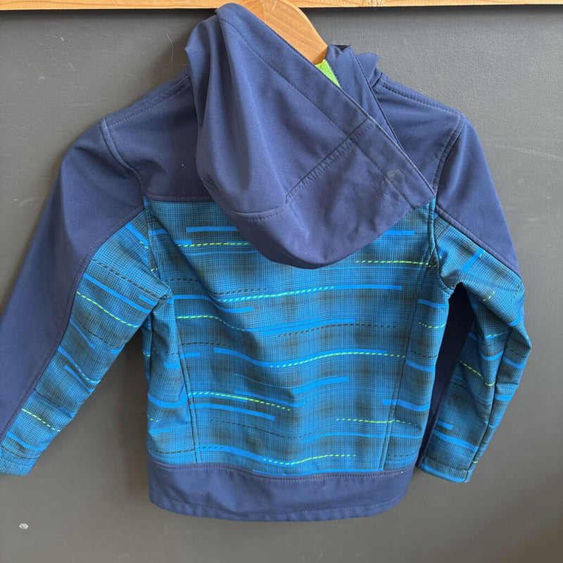 Free Country - Kids Fleece Lined Jacket: blue, green-children-7