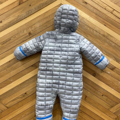 Snozu- Infant 1-piece Snowsuit- MSRP $130: Grey/Blue-children-18M
