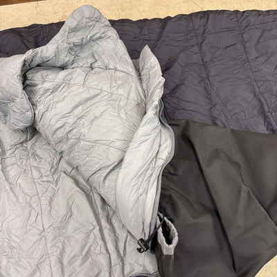 Mountain Equipment Co-op- Synthetic Mummy Convertible Sleeping Bag: black-unisex-none