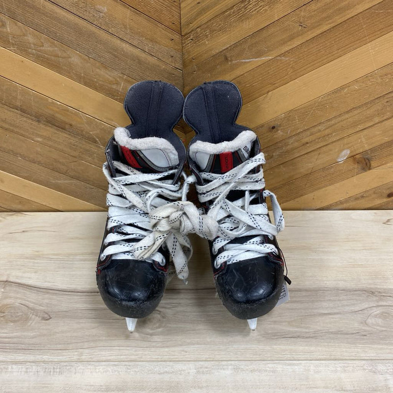 Bauer - Vapor 72 Kids Hockey Skates- MSRP $120: black-unisex-12T