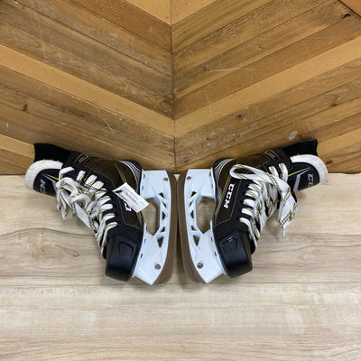 CCM- 9050 Youth Hockey Skates- MSRP $175: Black-children-4Y