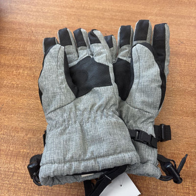 Trilogy - Woman's Snow Gloves: gray-unisex-MD