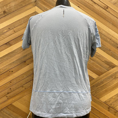 Salomon - Men's Lightweight Performance Shirt - MSRP $50 : light blue-men-LG