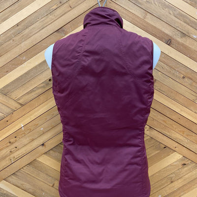 The North Face - Women's Reversible Vest - MSRP $140: Burgundy-women-SM
