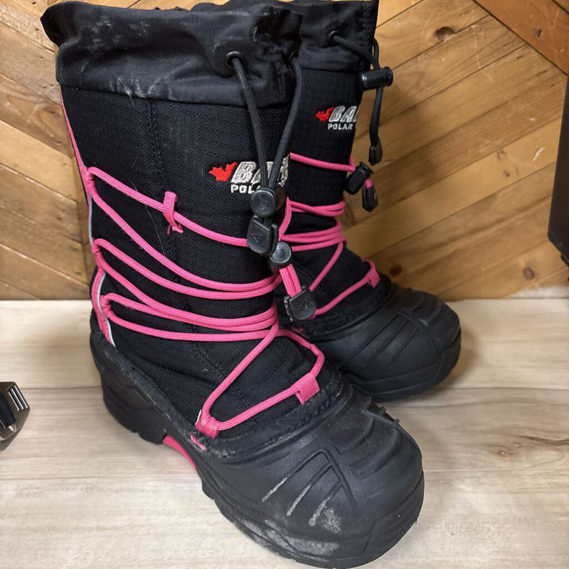 Baffin - Youth Polar Proven Winter Boots- MSRP $140: black-children-4Y