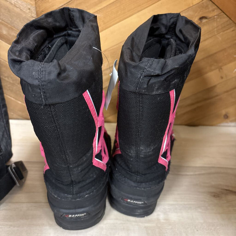 Baffin - Youth Polar Proven Winter Boots- MSRP $140: black-children-4Y