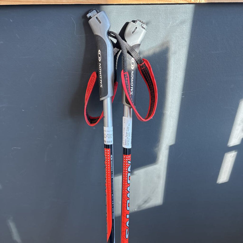 Salomon - Escape Cross Country Ski Pole - MSRP $55: Red Silver --130cm