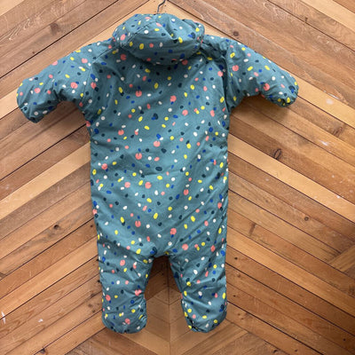 MEC- Bundle Me Infant Snowsuit with Polka Dots- MSRP $99: Multicolor-infant-6M
