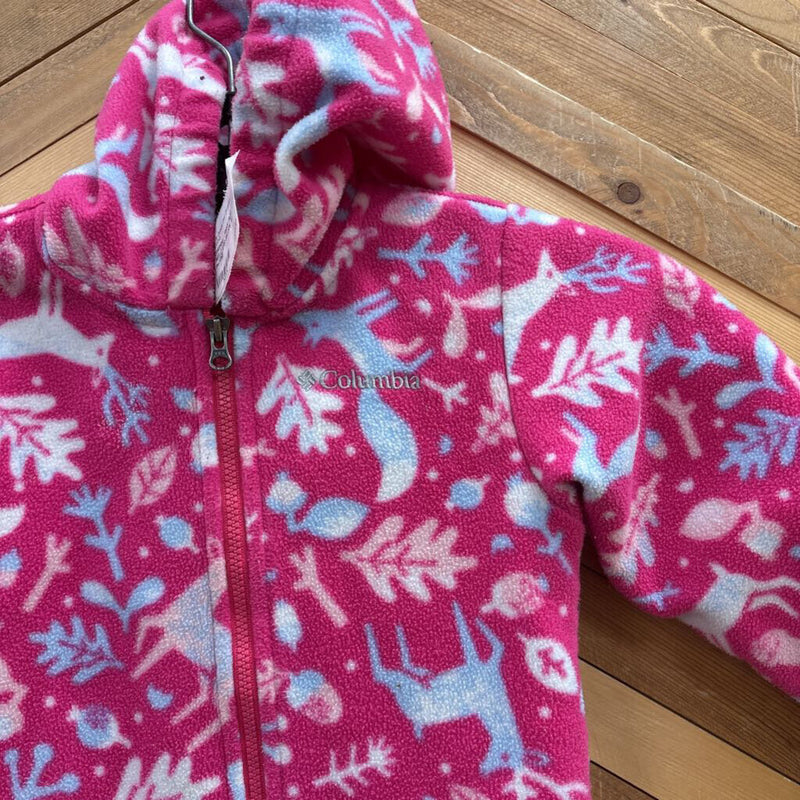 Columbia - Fleece Bunting Suit- MSRP $50: pink-infant-18-24 months