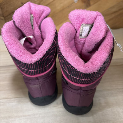 Kamik - Girls' Toddler Winter Boots- MSRP $55 : purple-girls-8T