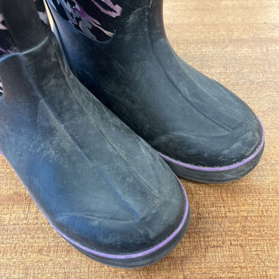 Bogs - Kids' Insulated Boots - MSRP $110: Black/Purple/Pink-children-2